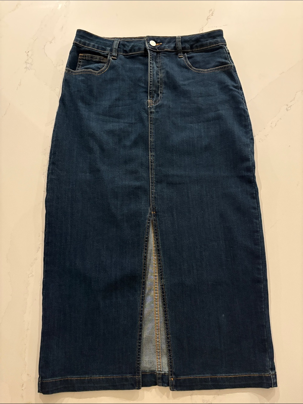Bagatelle Dark Blue Stretchy Denim Size 8